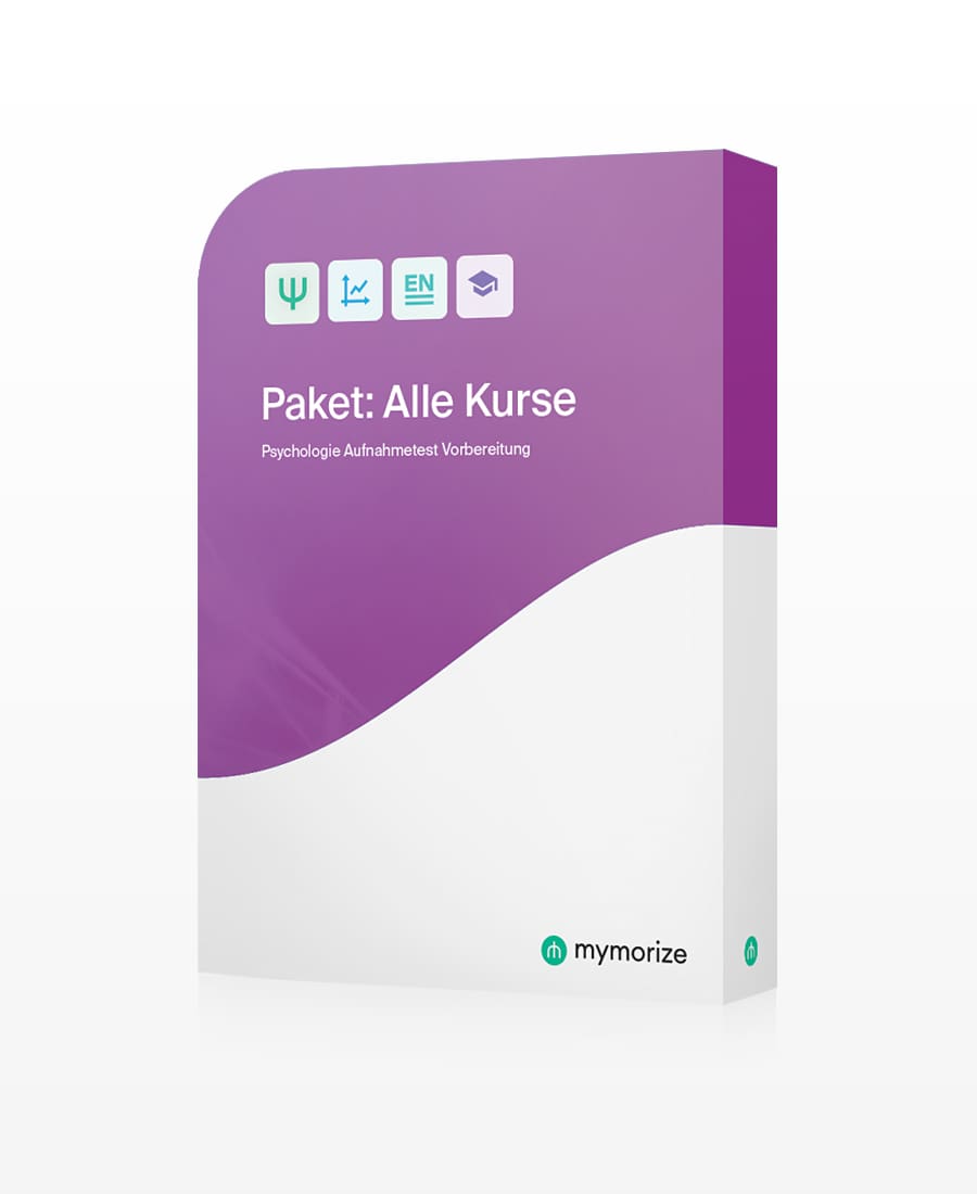 Psychologie-Aufnahmetest-Vorbereitungskurs-Mymorize-Paket-Alle-Kurse