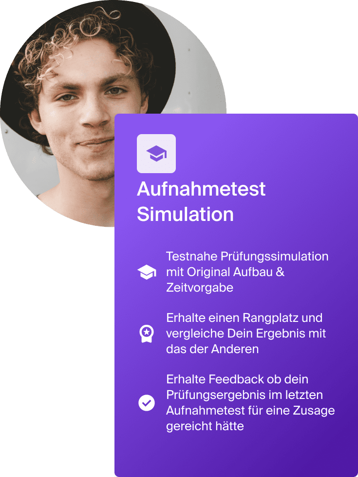 Psychologie-Aufnahmetest-Testsimulation-Vorschau