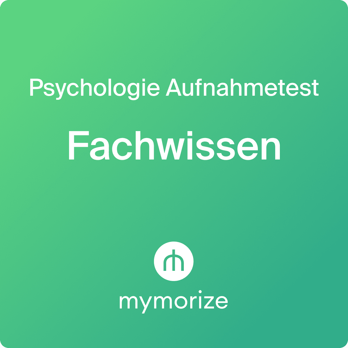 Psychologie Aufnahmetest Fachwissen Onlinekurs