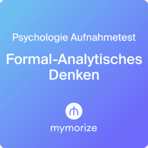 Psychologie Aufnahmetest Formal-Analytisches Denken Onlinekurs