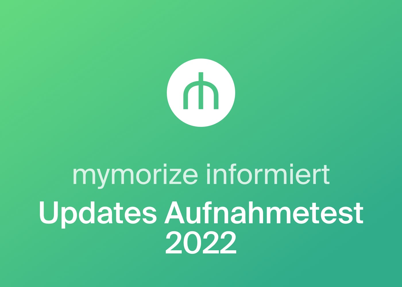 Psychologie Aufnahmetest 2022- mymorize
